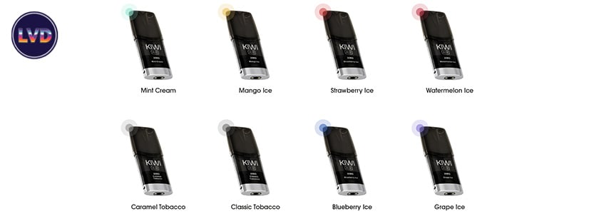 8 saveurs du Kiwi Air